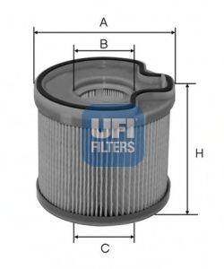 UFI 2669100 Топливный фильтр UFI для CITROEN
