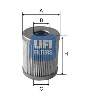 UFI 4600800 Топливный фильтр UFI для FIAT