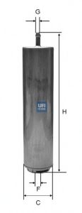 UFI 3185100 Топливный фильтр для MINI