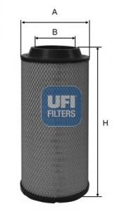 UFI 2750600 Воздушный фильтр UFI 