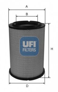 UFI 2764200 Воздушный фильтр UFI 