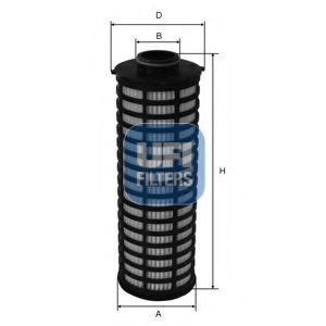 UFI 2511100 Масляный фильтр UFI для IVECO