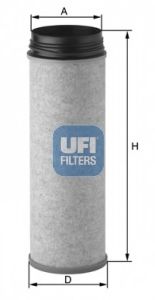 UFI 2764900 Воздушный фильтр UFI 