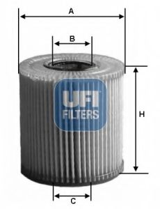 UFI 2515100 Масляный фильтр UFI для KIA