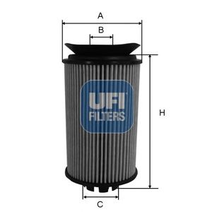 UFI 2509200 Масляный фильтр UFI для MITSUBISHI