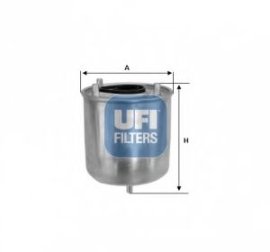 UFI 2412700 Топливный фильтр UFI для CITROEN