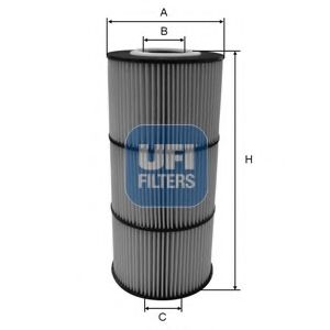 UFI 2517000 Масляный фильтр для RENAULT KADJAR