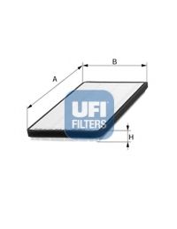 UFI 5325000 Фильтр салона UFI для FORD