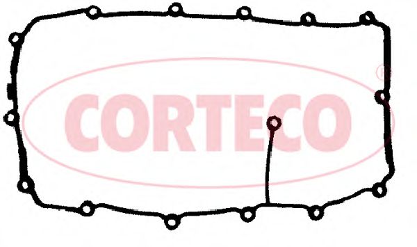 CORTECO 440491P Прокладка клапанной крышки CORTECO для AUDI