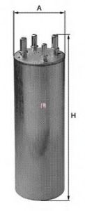 SOFIMA S1849B Топливный фильтр SOFIMA 