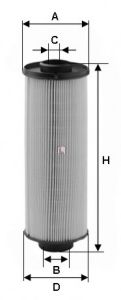 SOFIMA S6004NE Топливный фильтр для MAN