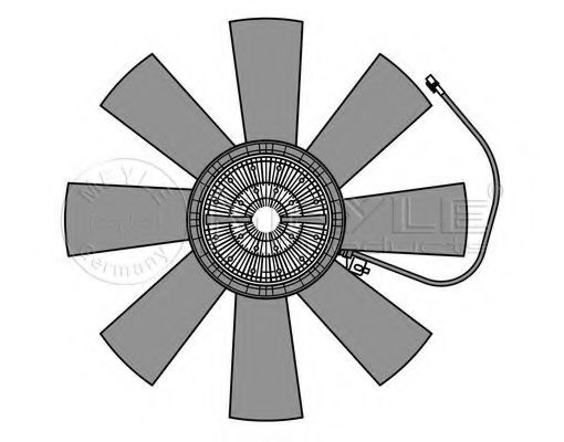 MEYLE 16342340022 Вентилятор системы охлаждения двигателя для RENAULT TRUCKS