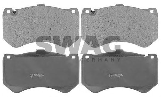SWAG 10116143 Тормозные колодки SWAG для MERCEDES-BENZ