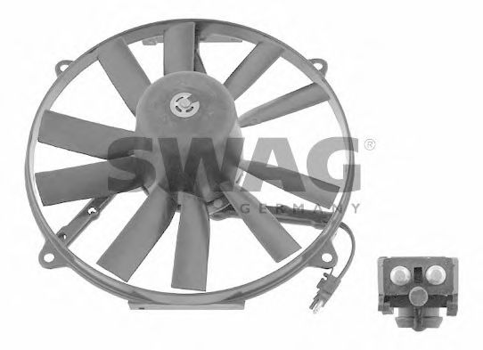 SWAG 10210001 Вентилятор системы охлаждения двигателя SWAG 