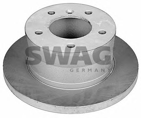 SWAG 10909101 Тормозные диски SWAG для MERCEDES-BENZ