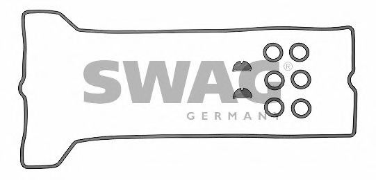 SWAG 10911432 Прокладка клапанной крышки SWAG для MERCEDES-BENZ