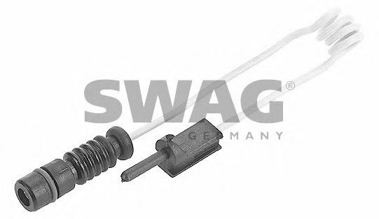 SWAG 10912387 Тормозные колодки SWAG для MERCEDES-BENZ
