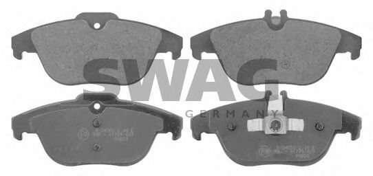 SWAG 10916736 Тормозные колодки SWAG для MERCEDES-BENZ CLS