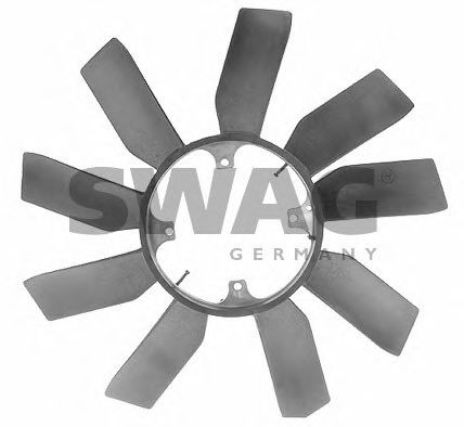 SWAG 10917152 Вентилятор системы охлаждения двигателя SWAG 