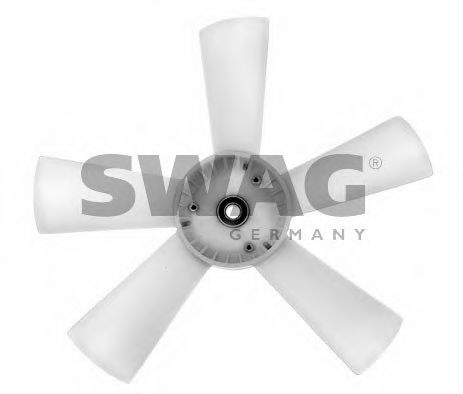 SWAG 10917851 Вентилятор системы охлаждения двигателя для MERCEDES-BENZ W124