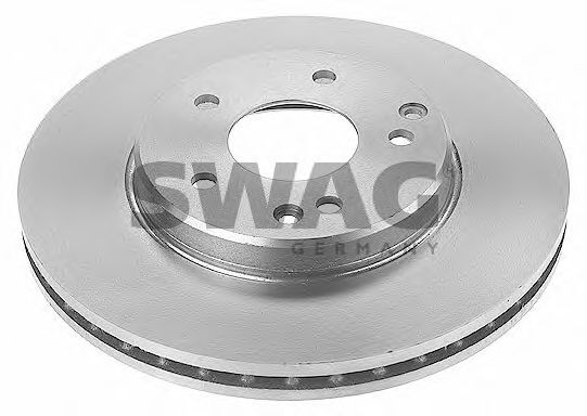 SWAG 10918886 Тормозные диски SWAG для MERCEDES-BENZ