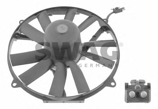 SWAG 10918931 Вентилятор системы охлаждения двигателя SWAG 