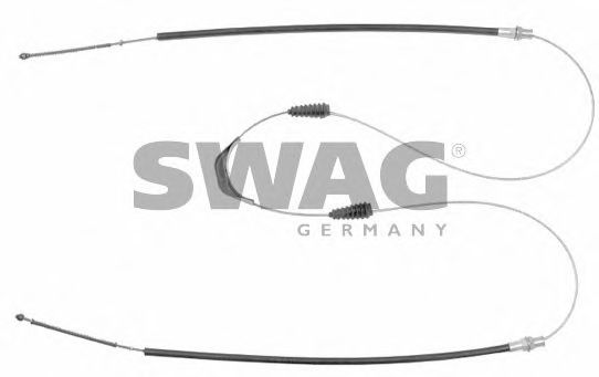 SWAG 10921315 Трос ручного тормоза SWAG 