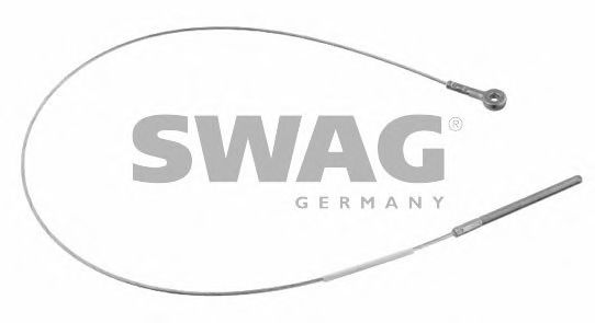 SWAG 10923786 Трос ручного тормоза SWAG 