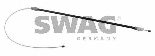 SWAG 10923787 Трос ручного тормоза SWAG 