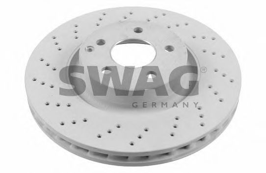 SWAG 10926407 Тормозные диски SWAG для MERCEDES-BENZ
