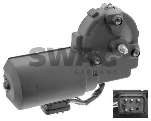 SWAG 10946741 Двигатель стеклоочистителя SWAG 