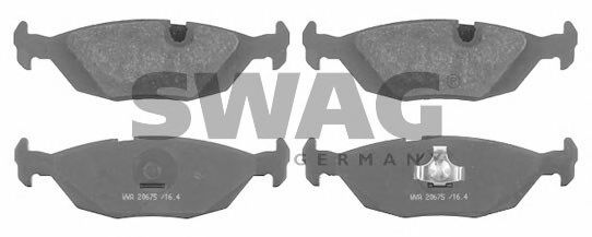 SWAG 20916141 Тормозные колодки SWAG 