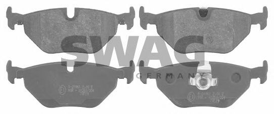 SWAG 20916190 Тормозные колодки SWAG 