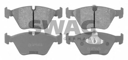 SWAG 20916349 Тормозные колодки SWAG 