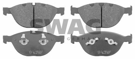 SWAG 20916519 Тормозные колодки SWAG 