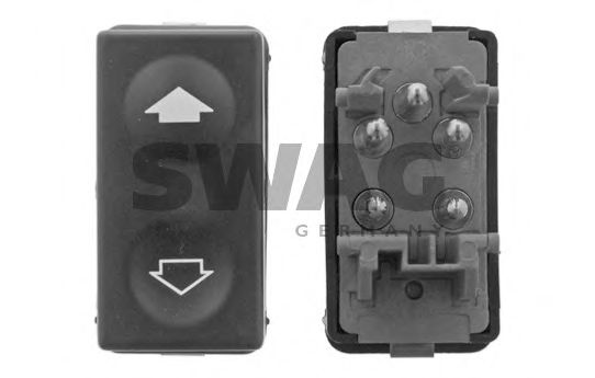 SWAG 20936414 Кнопка стеклоподьемника для BMW