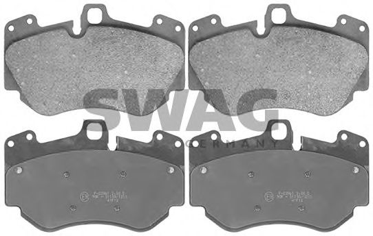 SWAG 30116027 Тормозные колодки SWAG для AUDI