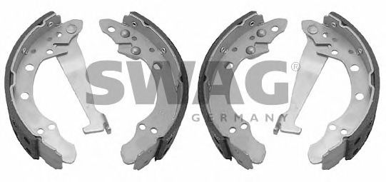 SWAG 30907014 Ремкомплект барабанных колодок SWAG 