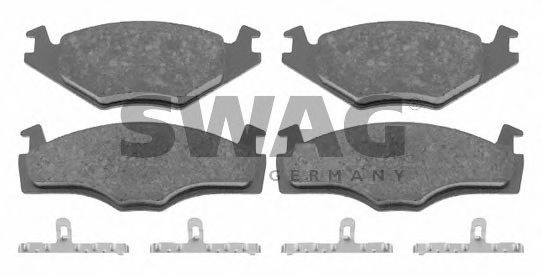 SWAG 30916005 Тормозные колодки SWAG для SEAT