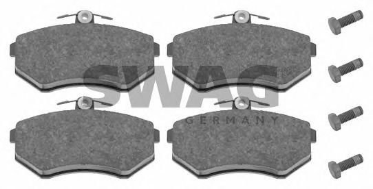 SWAG 30916308 Тормозные колодки SWAG для AUDI