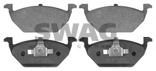 SWAG 30916328 Тормозные колодки для VOLKSWAGEN LUPO (5Z1)