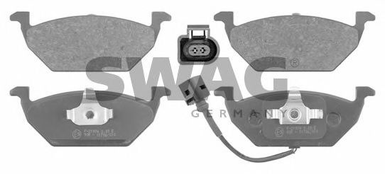 SWAG 30916332 Тормозные колодки SWAG для AUDI