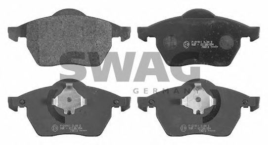 SWAG 30916338 Тормозные колодки SWAG для AUDI