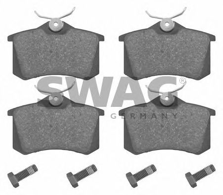SWAG 30916346 Тормозные колодки SWAG для SEAT