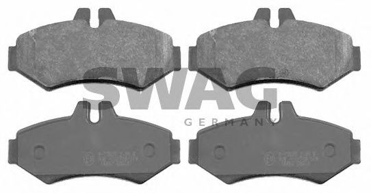 SWAG 30916450 Тормозные колодки SWAG для MERCEDES-BENZ