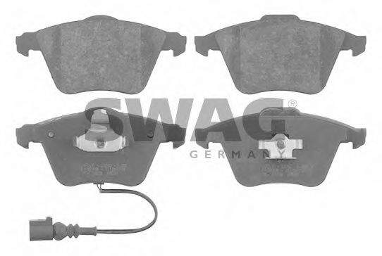 SWAG 30916538 Тормозные колодки SWAG для AUDI
