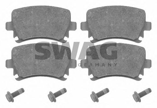 SWAG 30916540 Тормозные колодки SWAG для AUDI