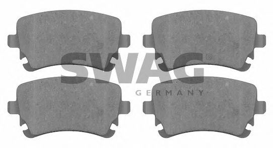 SWAG 30916588 Тормозные колодки SWAG для AUDI