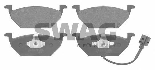 SWAG 30916617 Тормозные колодки SWAG для SEAT