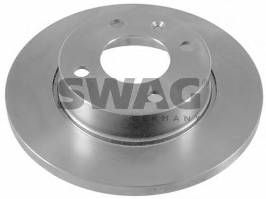 SWAG 30918906 Тормозные диски SWAG для SKODA